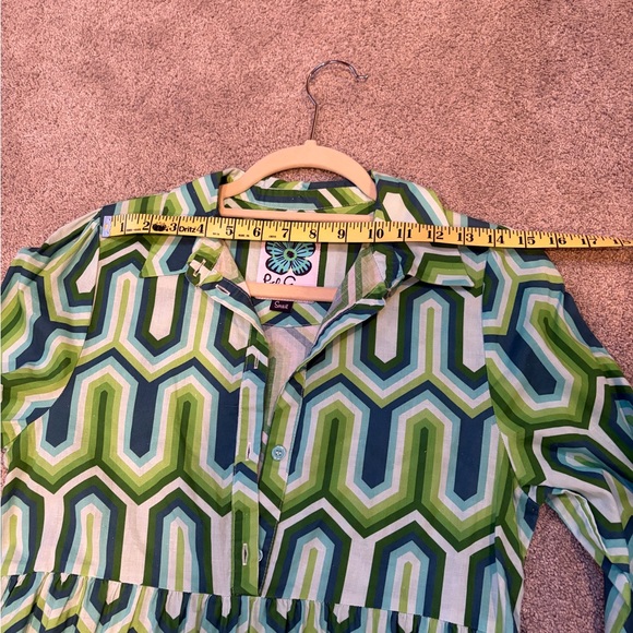 Lesley Evers Ruthie dress in Corinth Green - Picture 8 of 10